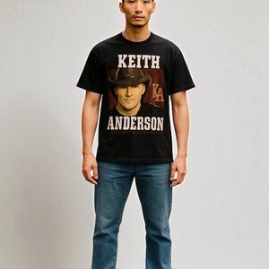 Keith Anderson I'll Bring The Music 2015 Concert Tee Shirt Size Large